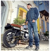 Resim Riderdenim Lodos Motosiklet Pantolonu Rider Denim
