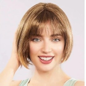 Resim Alvo Store Açık Kahverengi Küt Parti Peruk 