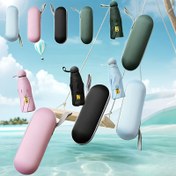 Resim 1 Adet Rüzgara Dayanıklı Şemsiye Saklama Kutusu - Üstten Açılır ve Asma Halkalı, Çok Renk Seçeneği (Siyah, Pembe, Bej, Yeşil, Bordo, Mavi) - Kompakt Seyahat & Ev Organizasyonu için Toz Geçirmez Tasarım, Günlük Kullanım İç İdeal Çözüm 