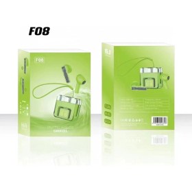 Resim Hnrlishp Karler Bass F08 Dijital Şarj Göstergeli Tws Bluetooth Kulaklık - Yeşil 