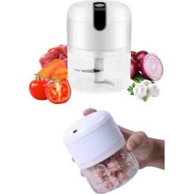 Resim Tgzm Mini Doğrayıcı Rondo Taşınabilir Mini El Blender Paslanmaz Çelik - TG0012-2REHA8 