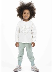 Resim Best kids Kız Çocuk Yumuşak Dokulu Jogger Pantolon 12023 - PUDRA / 2 yaş 