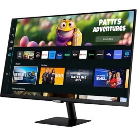 Resim Samsung ODYSSEY 32'' M5 60Hz 4ms (HDMI+USB) FHD Smart Monitör LS32CM500EUXUF 