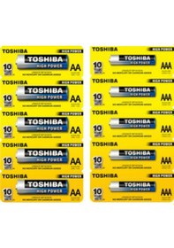 Resim 5 Adet Lr03 Alkaline Aaa Ince Kalem Pil + 5 Adet Lr6 Alkaline Aa Kalem Pil 