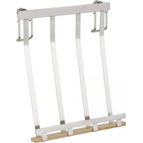 Resim Saban Duvara Monte Tablet ve Kitap Tutucu – Sabit Montajlı, Kaymaz Alt Destekli 