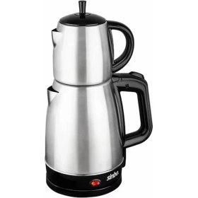 Resim MiraLive Sinbo STM-5831 Elektrikli Çelik Çay Makinesi Çaycı 1.7lt + 0.7lt Çay Süzgeçli (K95) 
