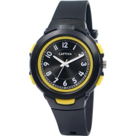 Resim Captiva Analog 30 mt Suya Dayanıklı Silikon Kordonlu Çoçuk Kol Saati Yeni Moda Şık Tararım 