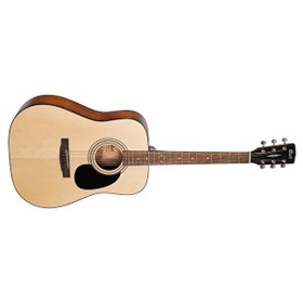 Resim Cort AD810OP Akustik Gitar Open Pore Ladin Kapak Arka ve Yanlar Maun 