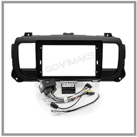 Resim Govimaks Opel Vivaro 2021-2023 Uyumlu 9 İnc Androıd Multimedya Çerçevesi-soket-canbus 