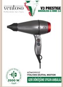 Resim Ventoso V3 Prestige Brushless & Ionic 2.0 2500w Profesyonel Fön Makinesi Gokturk Red 