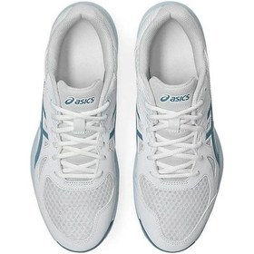 Resim Asics Upcourt 6 Erkek Beyaz Voleybol Ayakkabısı 