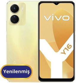 Resim Vivo Y16 Yenilenmiş TR Garanti | 128 GB 4 GB Altın 