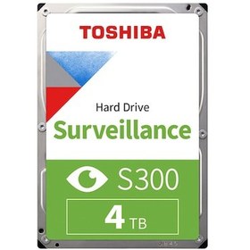 Resim Toshiba 4TB S300 3.5 5400rpm (HDWT840UZSVA) Güvenlik 7-24 Harddisk Seagate