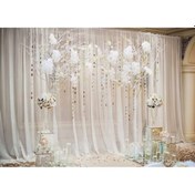 Resim Fortunelane 2.1x1.5m Polyester Nikah Geleneksel Fotoğraf Arka Planı W-5794 
