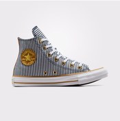 Resim Converse Chuck Taylor All Star Herringbone Stripe Kadın Mavi Sneaker 