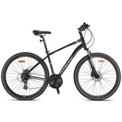 Resim Kron Tx 150 H.disk Tur Bisikleti 46 CM Mat Siyah - Turkuaz 