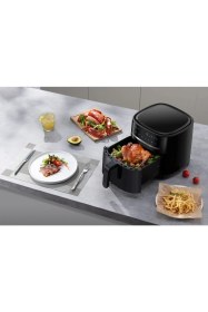 Resim Xiaomi Mi Premium Air Fryer&yağsız Fritöz 6 Litrelik Ideal Kapasite, 4.6 Kg, Kızartma Plakası ve Izgara 