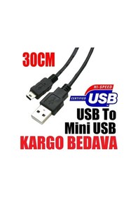 Resim Harici Harddisk Kablo 5 Pin Mini Usb To Usb Kablo Hdd Kablo 30 Cm 