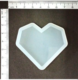 Resim EPOKSİ REÇİNE SİLİKON KALIP DİK KÖŞELİ KALP ANAHTARLIK MAGNET 1. KALİTE HB2010-0165 