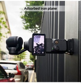 Resim Monyee Djı Osmo Pocket 3 Hızlı Şarj Ve Montaj Tabanı - 1/4 Vida Bağlantılı, Alüminyum Alaşım 