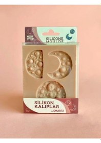 Resim Smarta Silikon Kalıp - Ay Evreleri 