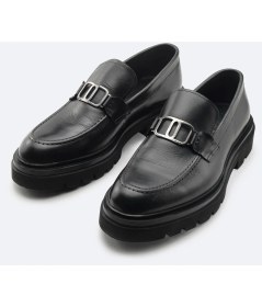 Resim AVVA Erkek Siyah %100 Deri Klasik Ayakkabı A42Y8015 