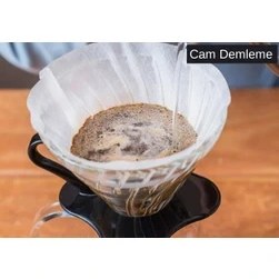 Resim Epinox Cam V60 Kahve Demleme Ekipmanı 