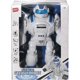 Resim TeknoKapsül 27115 Kumandalı Disk Atan Süper Robot -Birliktoys 