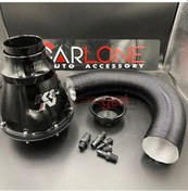 Resim K&n Performans Artırıcı Apollo Tip Açık Hava Filtresi 6.5cm Siyah Renk - Yüksek Performans 