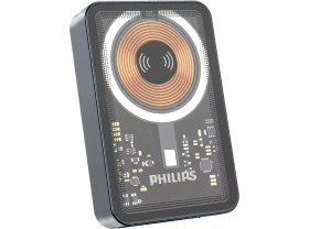 Resim Philips DLP9779TB Siyah 10.000MAH Magsafe Özellikli Usb-C Bağlantılı 20W Powerbank Taşınabilir Hızlı Şarj Cihazı 