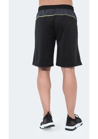 Resim Slazenger Raguel Erkek Cepli Fıtness Koyu Gri Şort 