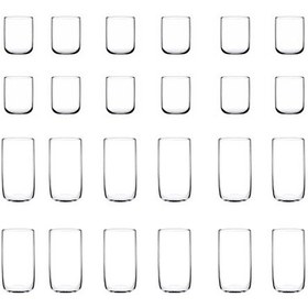 Resim Paşabahçe Iconic 24 Parça Su Ve Meşrubat Bardağı Seti Şeffaf 