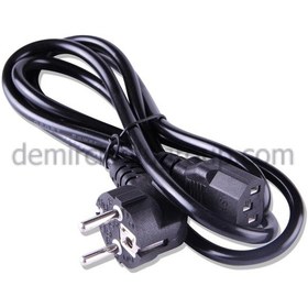 Resim Qport 1.5 Metre Pc Power Kablosu 