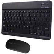 Resim Xindoker Bluetooth 3.0 Klavye, 10 Metre Menzil, 44 Saat Çalışma Süresi, 150ma Pil Kapasitesi, Gürültü Azaltma Özellikli 