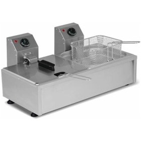 Resim OMAKE Elektrikli 8+8 Lt Fritöz FRT21.E21.0080.Z5F 