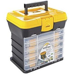 Resim Super Bag Organizerli Sarı Balıkçı Takım Çantası 