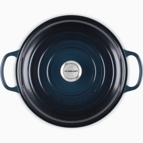 Resim Gourmet Professional Güveç, Emaye Dökme Demir, Fransa Üretimi - Lacivert 