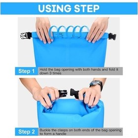 Resim Artfulabode Yüzen Yüzen Su Siyah Sırt Rafting Pvc Kuru Kano İçin Geçirmez Dışı Çantası Çanta Balıkçılık 20l Bd Siyah 