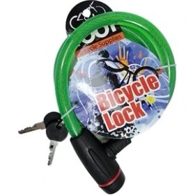 Resim Hereveoyuncak Dayanıklı Çelik Bisiklet Kilidi + Hareket Sensörlü Işıklı Sibop Kapağı 2 Adet - Çift Güvenlik Paketi AB45XZ 