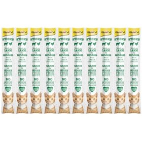 Resim Gimcat Sticks Kuzu ve Tavuk Etli Çubuk Kedi Ödül Maması 1 Adet 50 Gr 