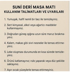 Resim Mouse Pad Siyah Masa Matı 40x140cm Suni Deri Desk Mat Ev Dekor 40 Cm 140 Cm 