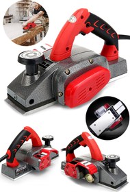 Resim STEİNER Alman Titan 4200 Watt Motor Korumalı Bakır Sargılı Metal Şanzuman Çift Bıçaklı Planya Rende Makinesi 