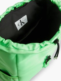 Resim Calvin Klein CONTRAST STITCH BACK Erkek Yeşil Sırt Çantası 