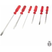 Resim Darbeli Düz Tornavida Seti 6 Parça CrV 