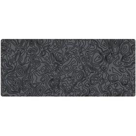 Resim PORGE 90x40 Topo Mouse Pad Xxl Büyük Oyuncu Mousepad Gri Mouse Pad 