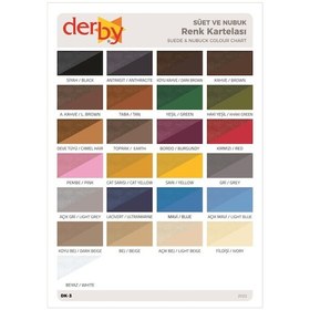 Resim Derby Taba Süet & Nubuk Deri Boyası 250 Ml / Süet Nubuk Ayakkabı Boyası 