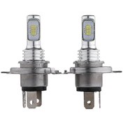Resim Honmex H4 9003 Hb2 Led Far Ampul Seti, 35w 4000lm 6000k Beyaz Işık, Yüksek Parlaklık, Yakın-uzak Far, 12-24v, Plug & Play, 80.000 Saat Ömür 