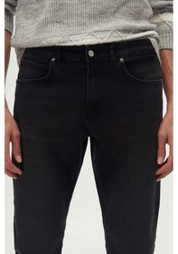 Resim D's Damat Ds Damat Slim Fit Antrasit Düz Jean Kot Beş Cepli Likralı Yıkamalı Denim Pantolon 6HCJ3ORT00102 Antrasit 
