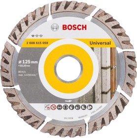 Resim Bosch 125 mm Universal Beton-Yapı Malzemeleri için Elmas Testere 