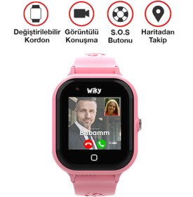 Resim Wiky Watch Watch 4S Pembe Akıllı Saat 